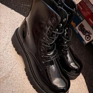 Boots Black Combat & Moto Boots